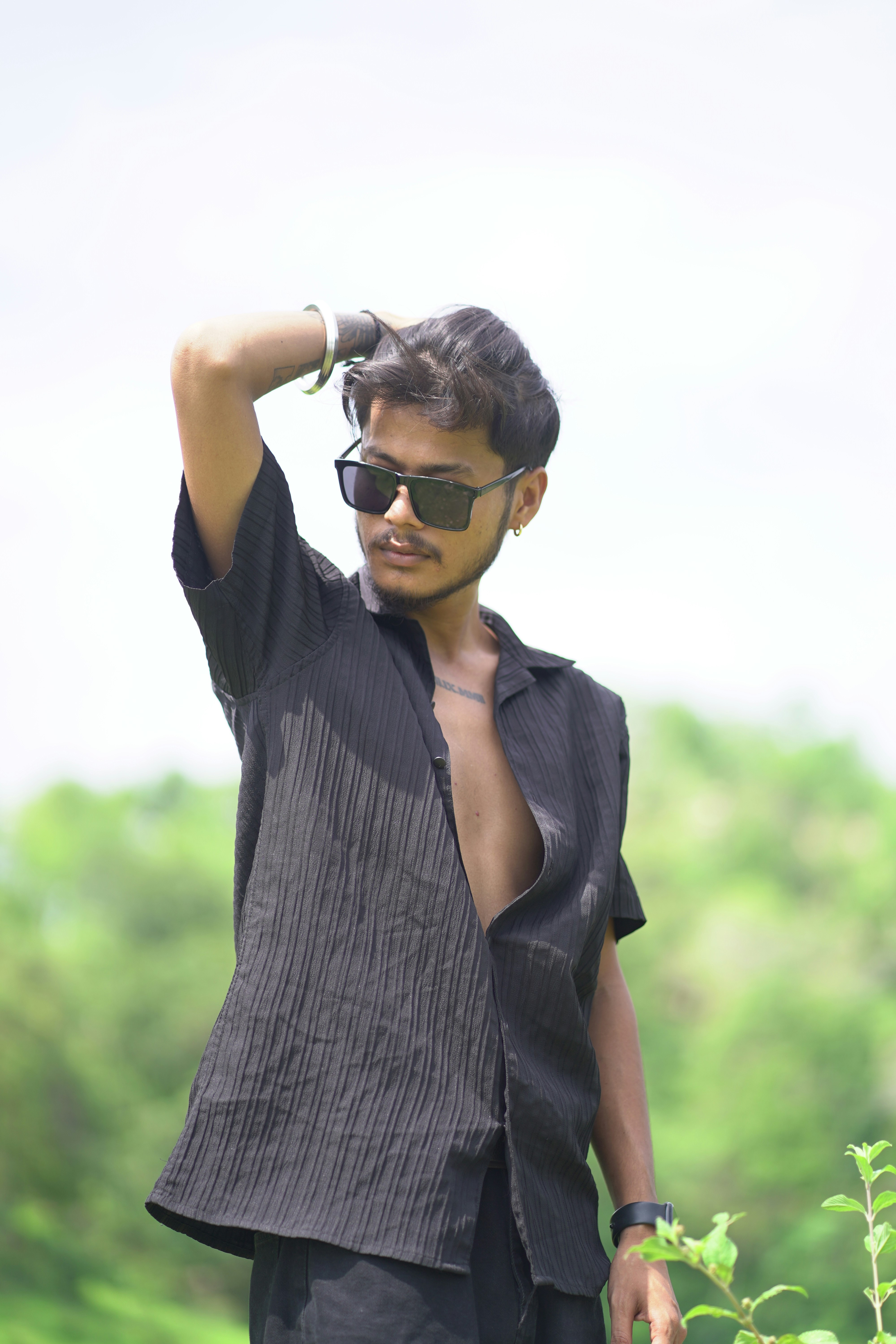 动作燃烧线高清海报